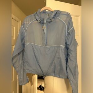 Outdoor Voices Light Blue Windbreaker (S)